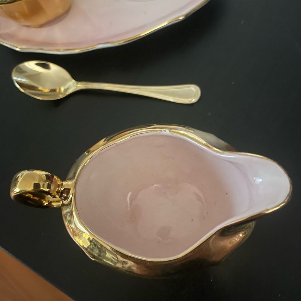 Vintage 1930 Royal Winston Sugar Bowl and Creamer set - Picture 6 of 10